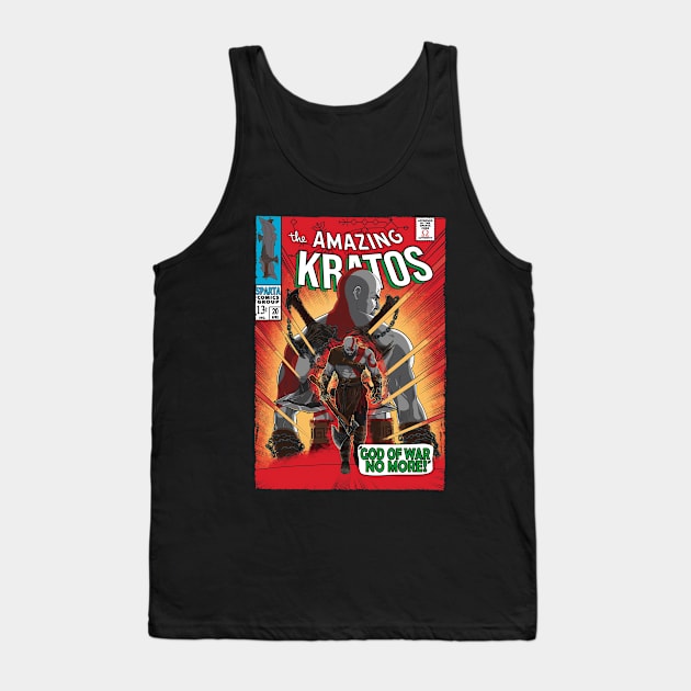 The Amazing Spartan Tank Top by Angel_Rotten